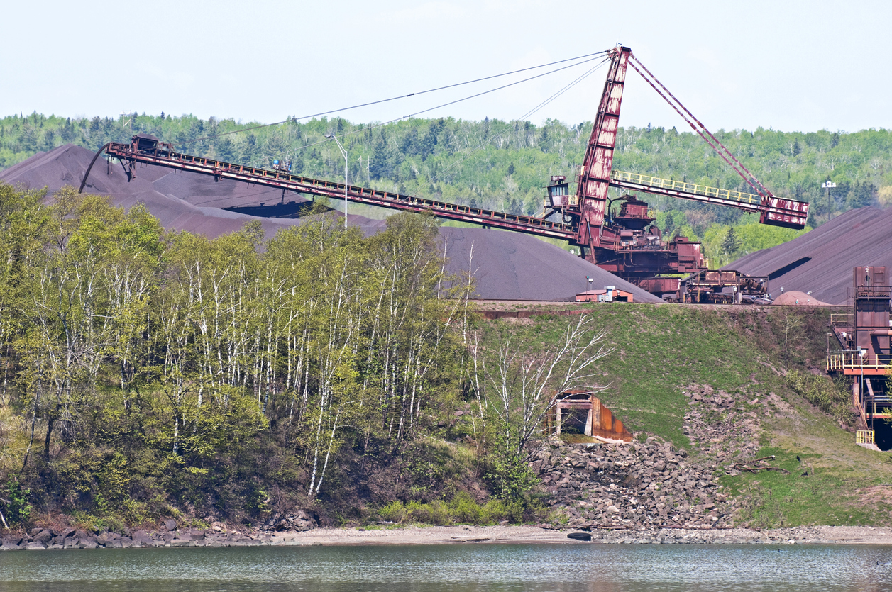 Taconite mine on Lake Superior in Minnesota Institute for Rare Earths