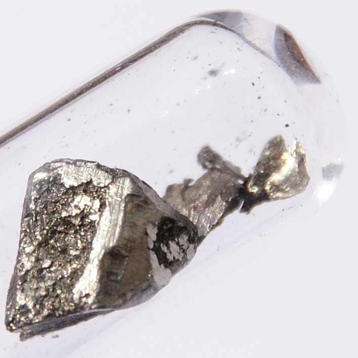 Lanthanum Metal Element 57 Sample – 1 Gram 99.9% Pure In Labeled Glass Vial (La)