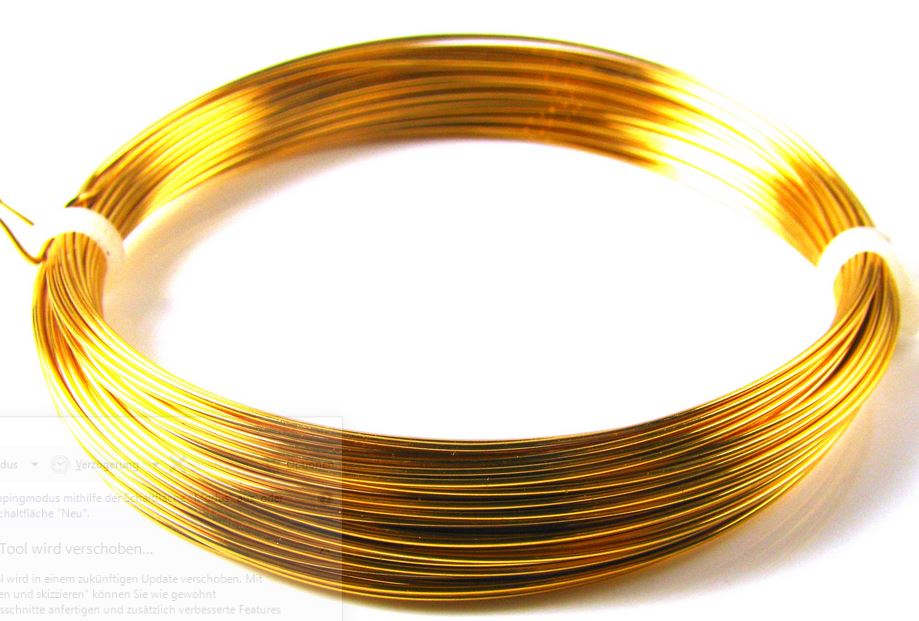 Gold wire  Institute for Rare Earths and Metals